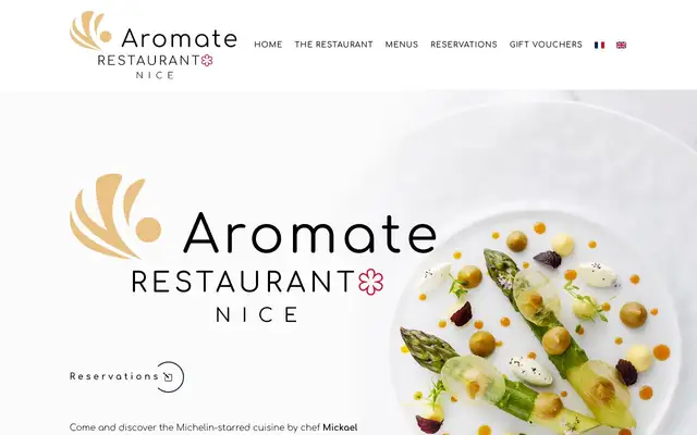 L'Aromate website