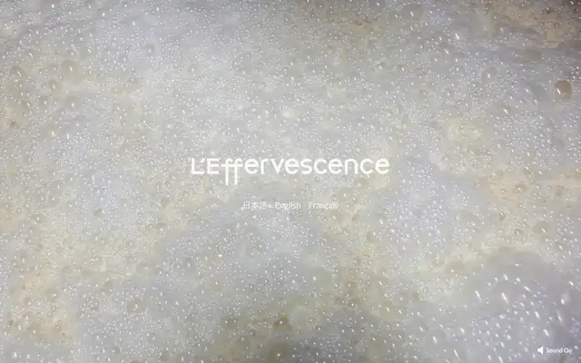 L'Effervescence (レフェルヴェソンス) website
