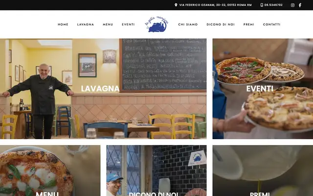 La Gatta Mangiona website