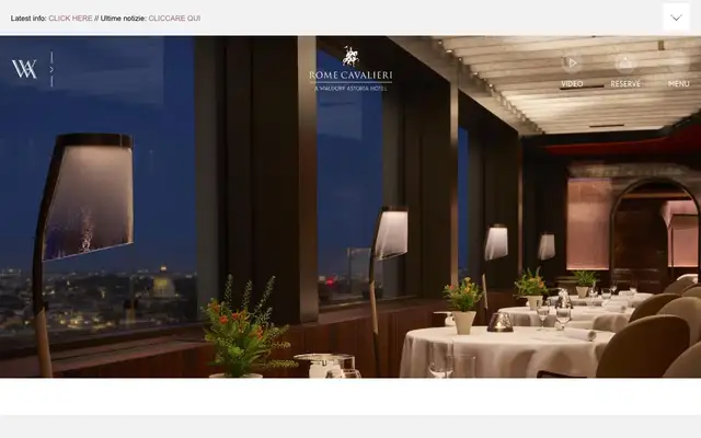 La Pergola website