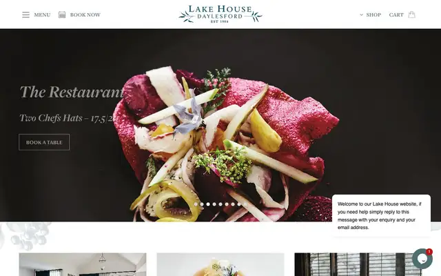 Lake House website