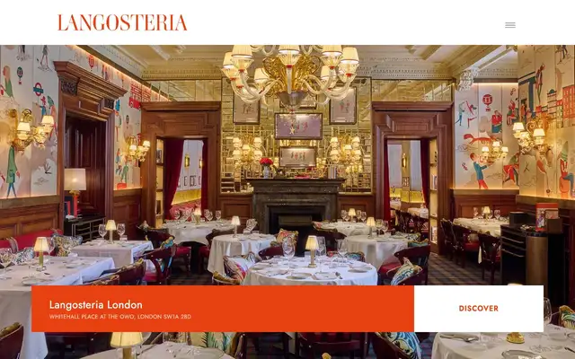 Langosteria website