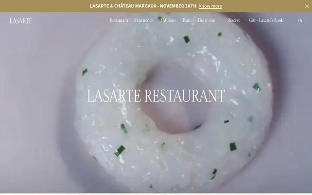 Lasarte website