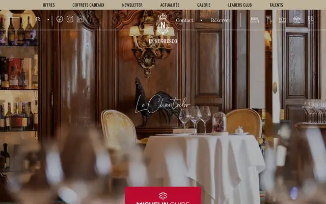Le Chantecler website