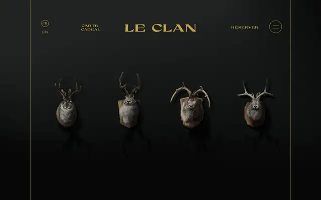 Le Clan website