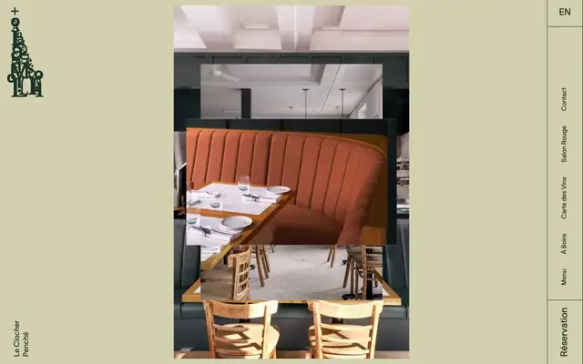 Le Clocher Penché website
