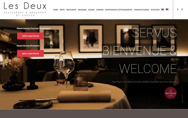 Les Deux website