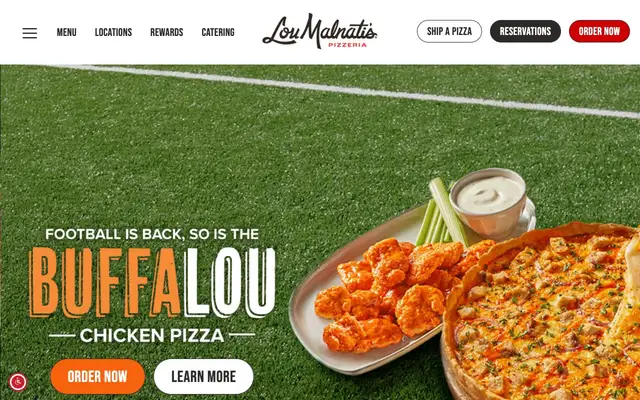 Lou Malnati's Pizzeria website