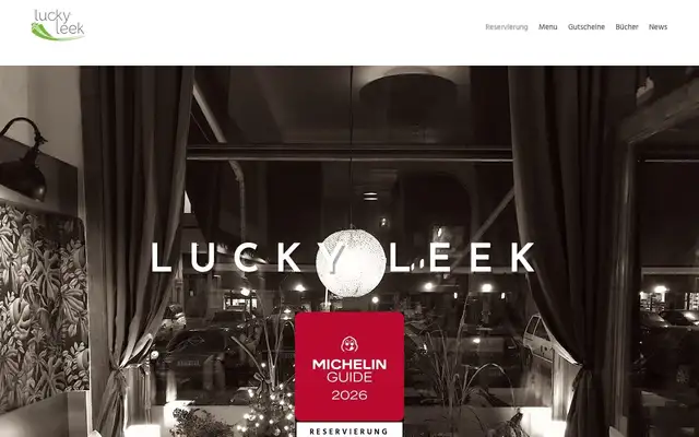 Lucky Leek website