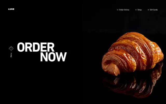 Lune Croissanterie website