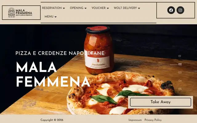 Malafemmena website