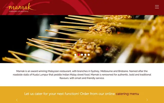 Mamak Haymarket website
