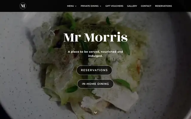 Mr Morris website
