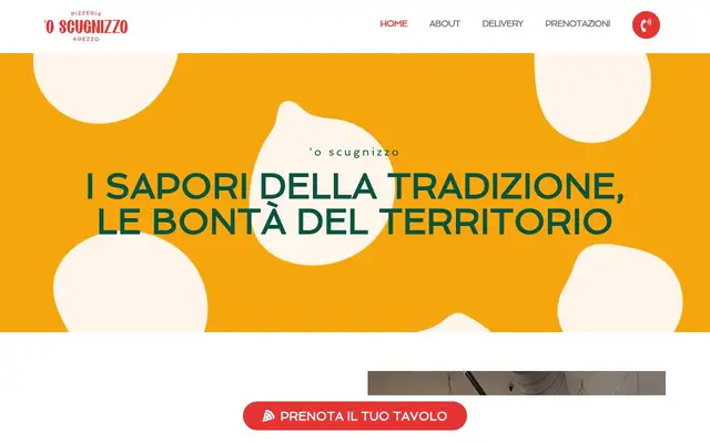 'O Scugnizzo website