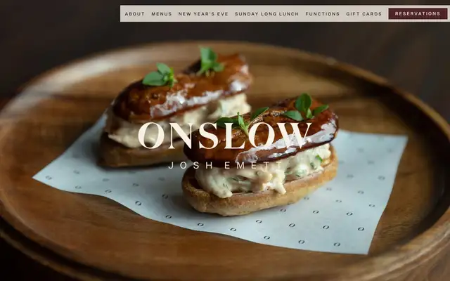Onslow website