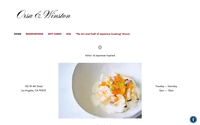 Orsa & Winston website
