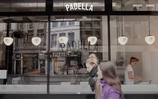 Padella website