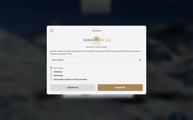 Paznaunerstube website