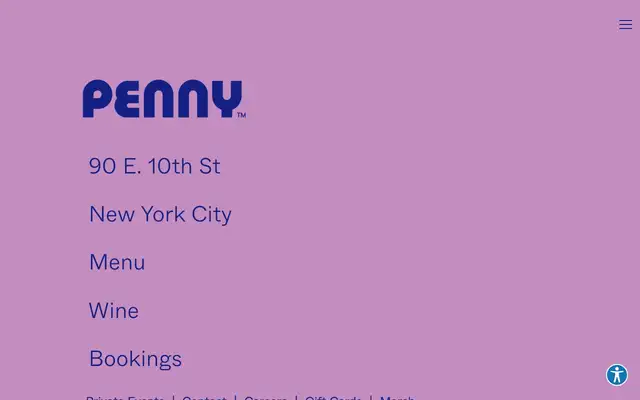 Penny website
