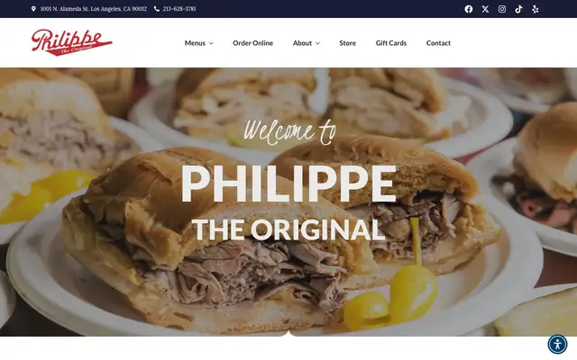 Philippe the Original website