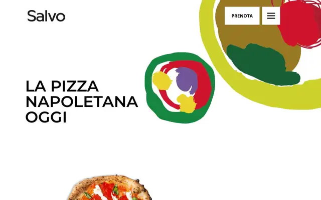 Pizzeria Salvo website