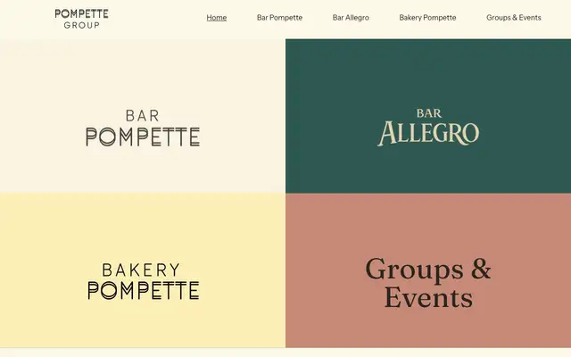 Pompette website