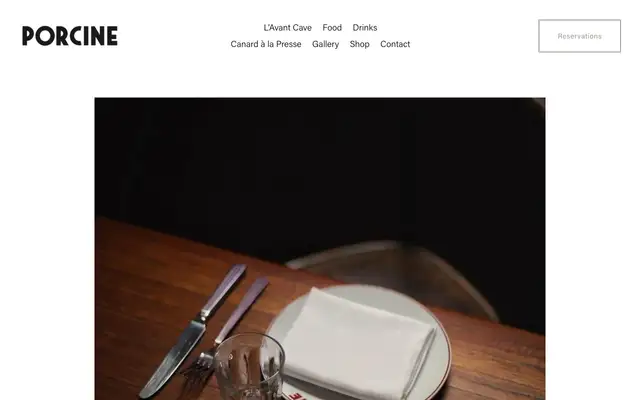 Porcine website