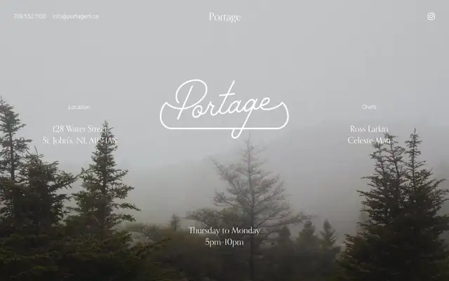 Portage website