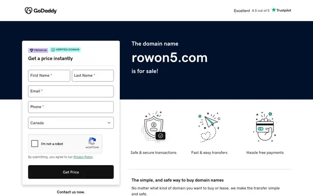Row on 5 website