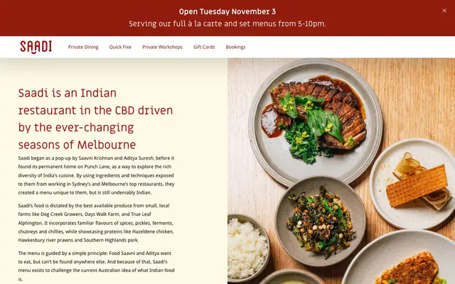 Saadi website