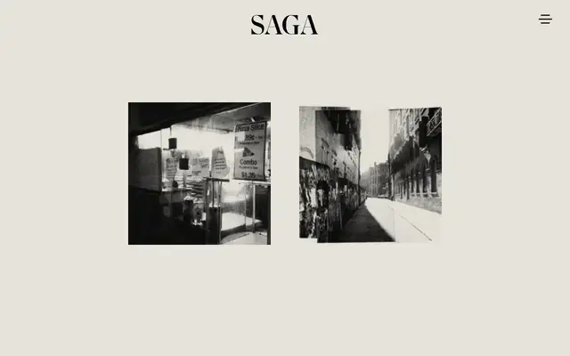Saga website
