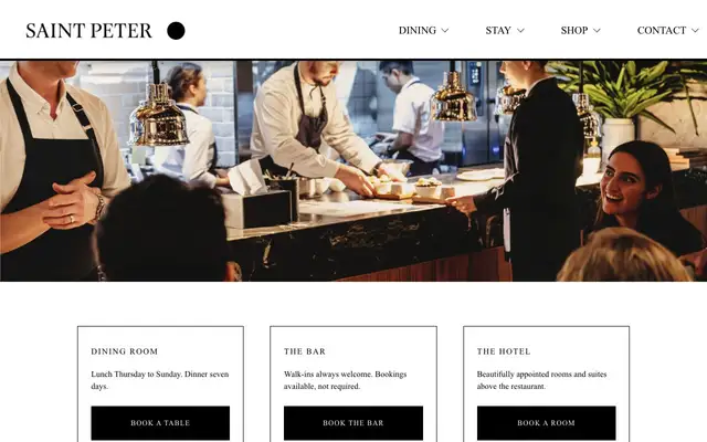 Saint Peter website