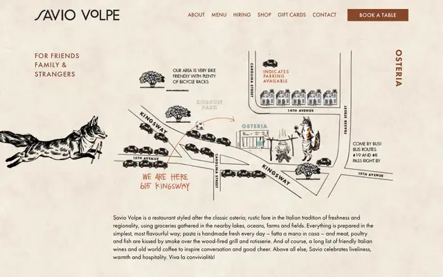Savio Volpe website