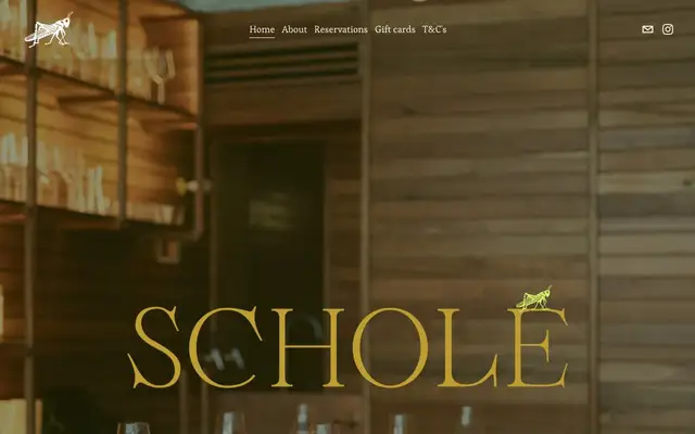 Scholé website