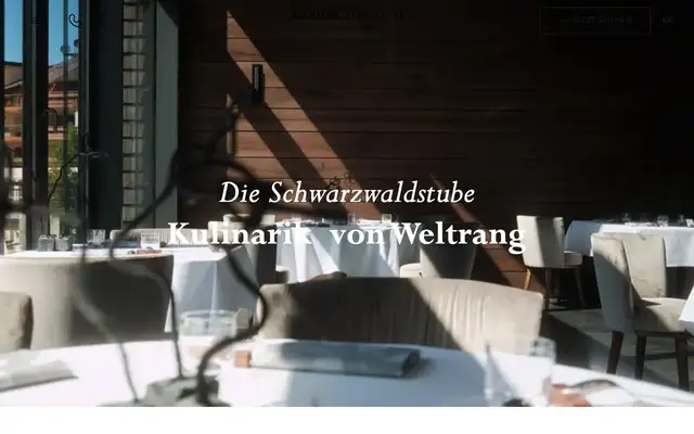 Schwarzwaldstube website