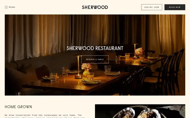 Sherwood website