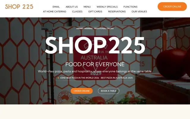 SHOP225 website