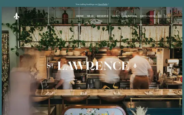 St. Lawrence website