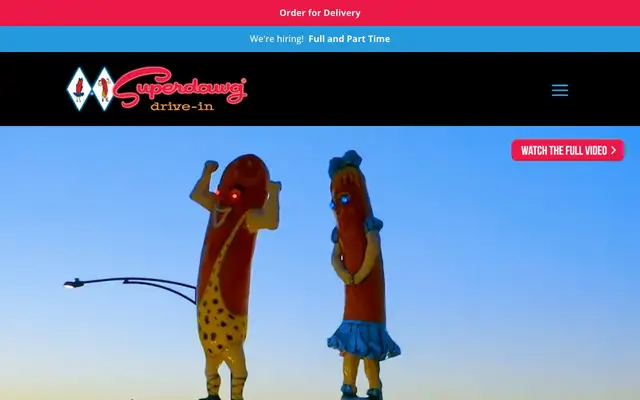 Superdawg Drive-In website