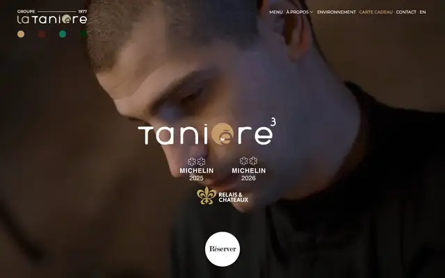 Tanière³ website