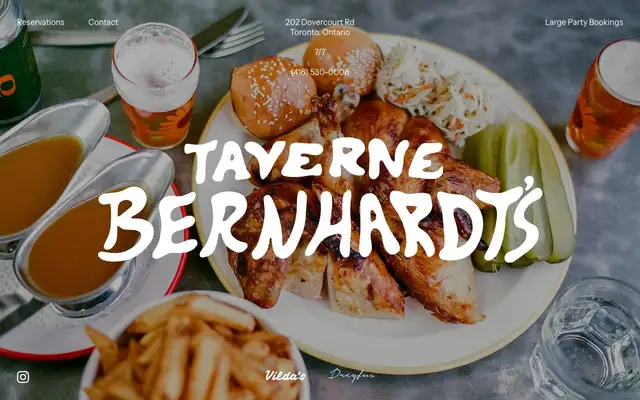 Taverne Bernhardt’s website