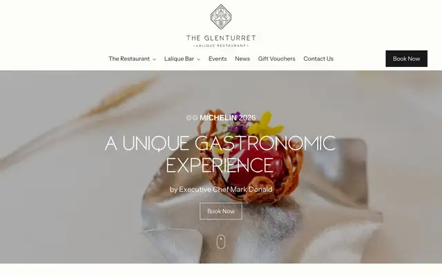 The Glenturret Lalique website