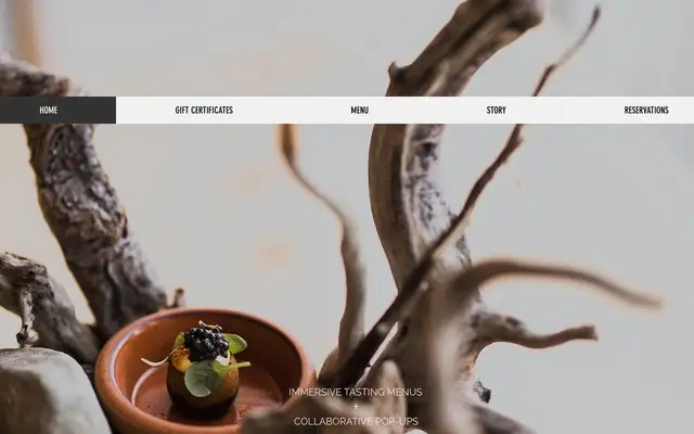 The Pine website