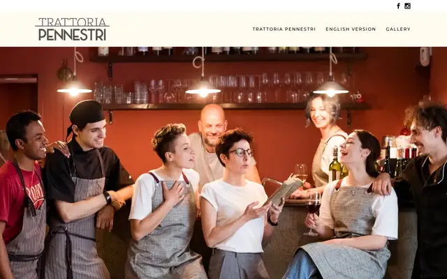 Trattoria Pennestri website