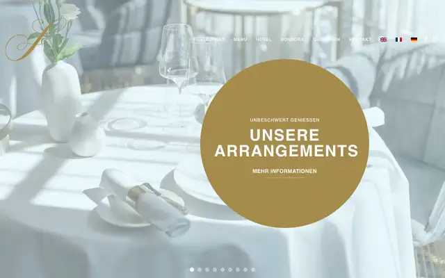 Waldhotel Sonnora website