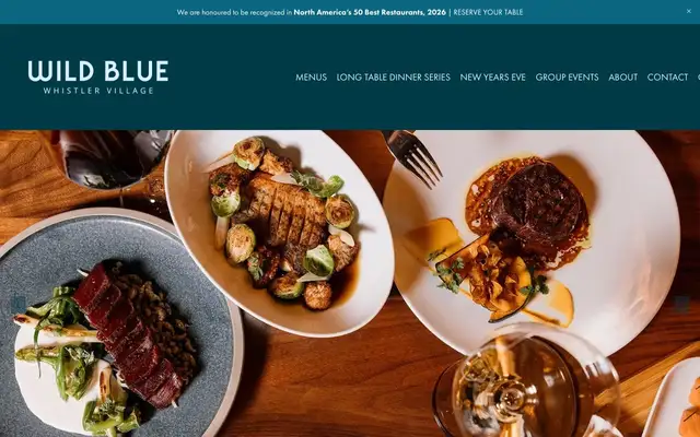 Wild Blue website