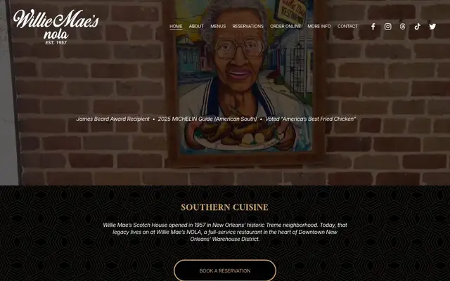 Willie Mae's website