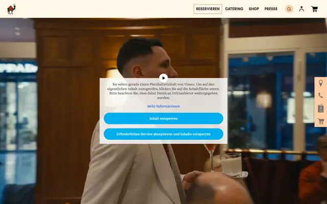 Zum Schwarzen Kameel website